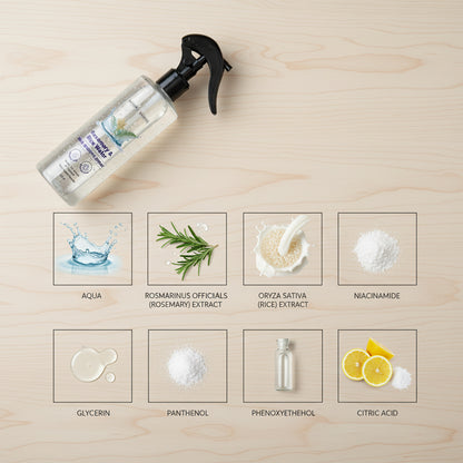 Mist & Mane Rosemary and Rice Water Hair Care Spray