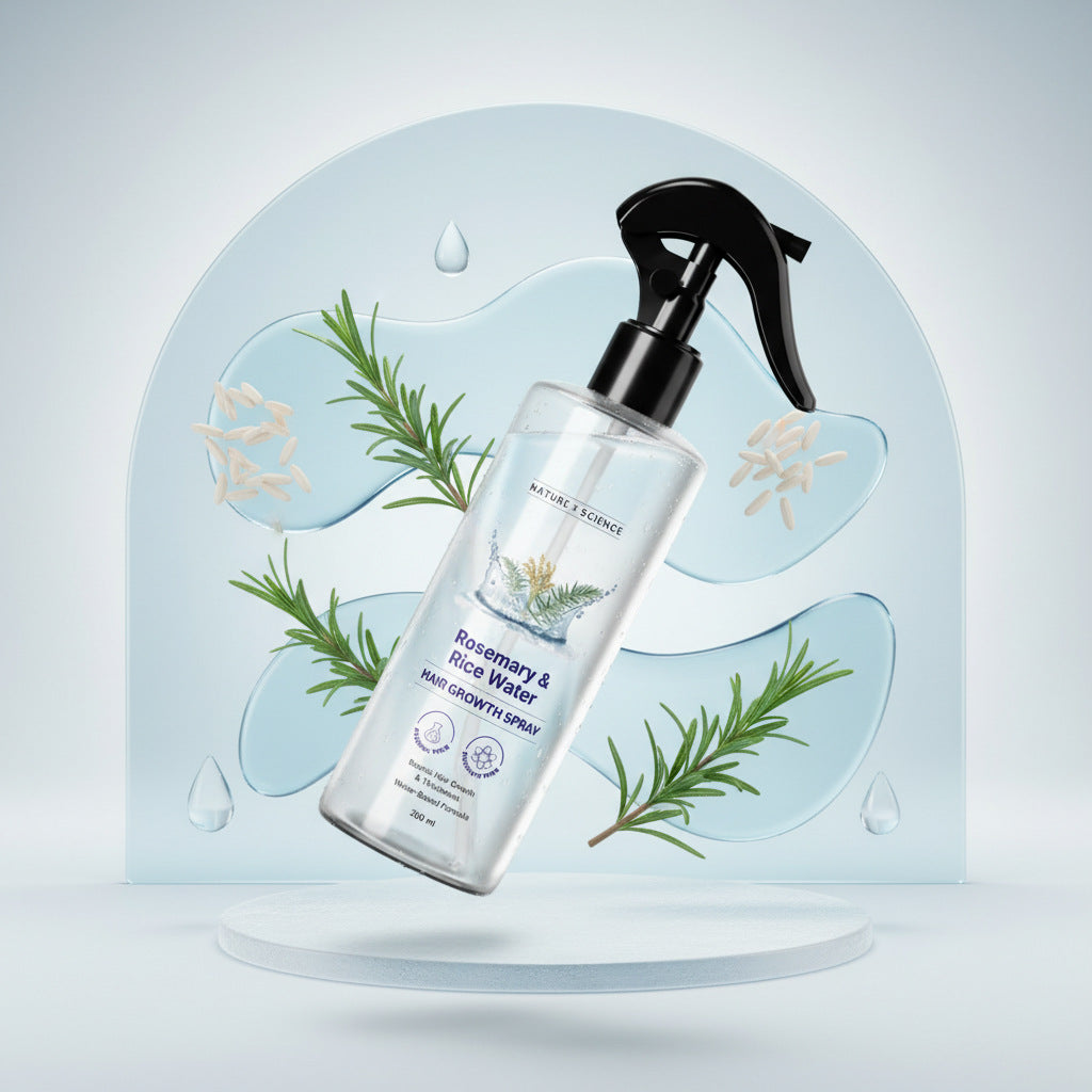 Mist & Mane Rosemary and Rice Water Hair Care Spray