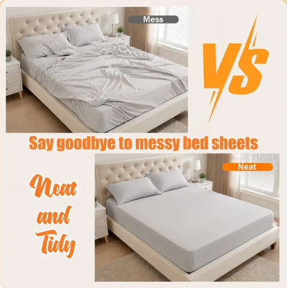 4 Bed Sheet Clips with the SnapLock™ Sheet System