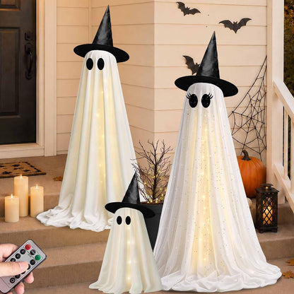 Remote Control LED Ghost Decoration