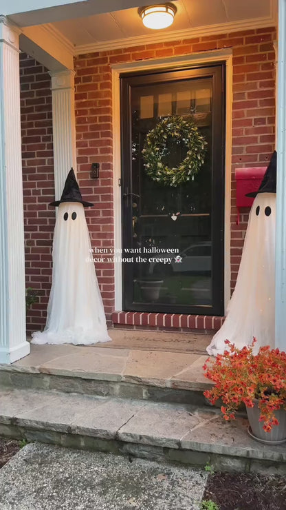 Remote Control LED Ghost Decoration